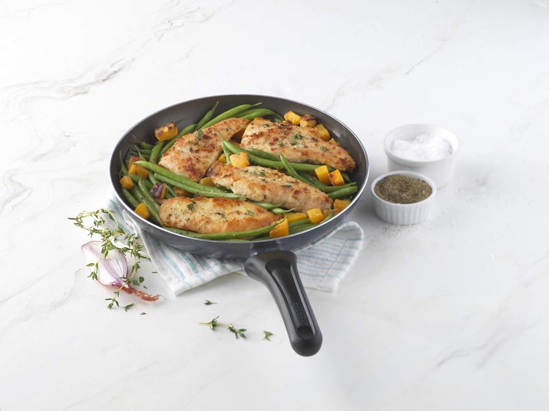 GoodCook Nonstick Sauté Pan, 10 Inch, Black - Image 3