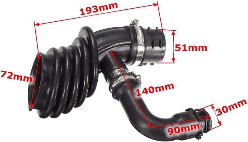 Wivplex Air Filter Flow Intake Hose Pipe for Ford Focus C-Max MK2 - Image 2