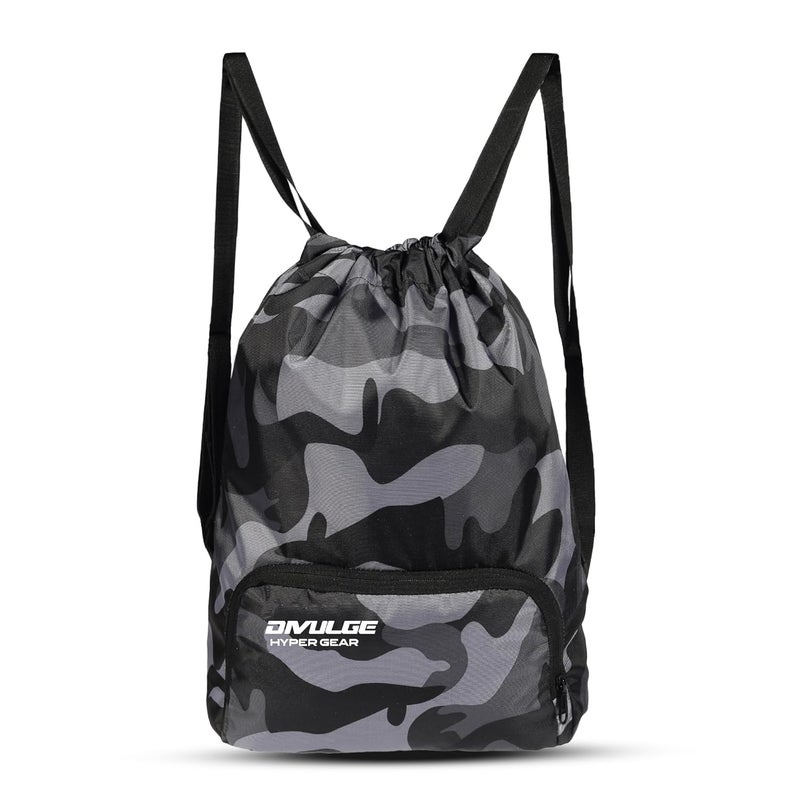 DIVULGE Punch Drawstring Daypack bag, Sports bag, Gym bags, Backpack 18 Liters With Zip pocket - Image 1