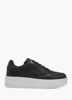Lee Cooper Women's Perforation Detail Lace-Up Sneakers  - Image 3