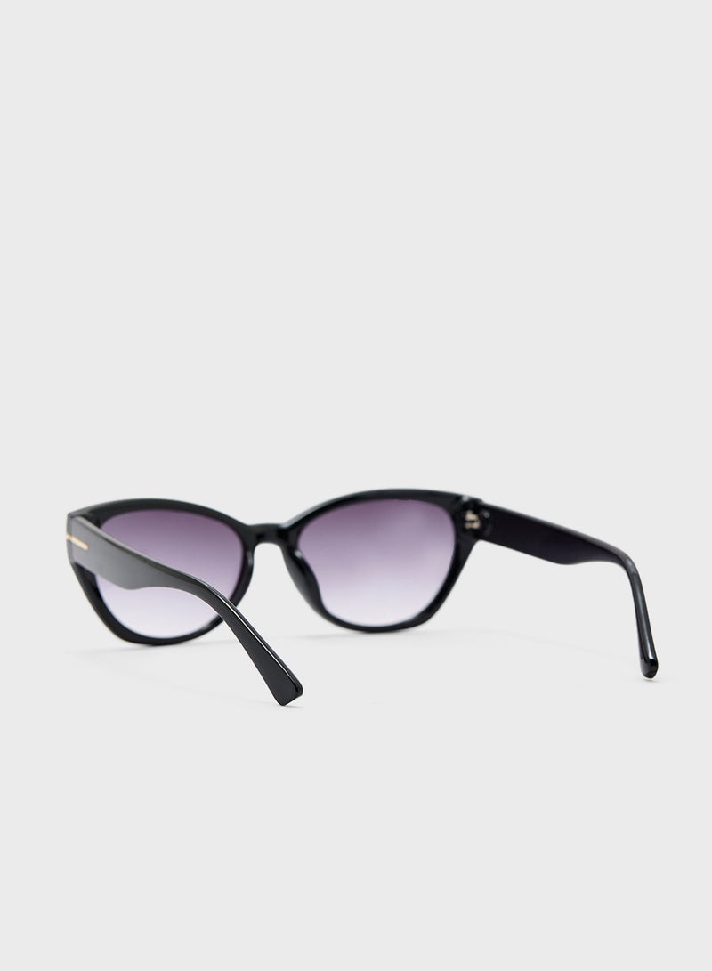 ELLA Temple Detail Cat Eye Sunglasses  - Image 3