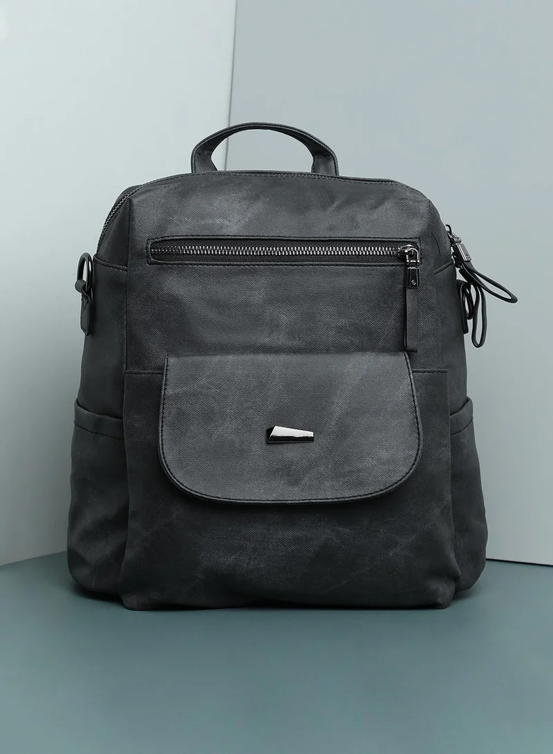 Haute Sauce  Shadow Scholar Black Backpack for Women | Best Price UAE