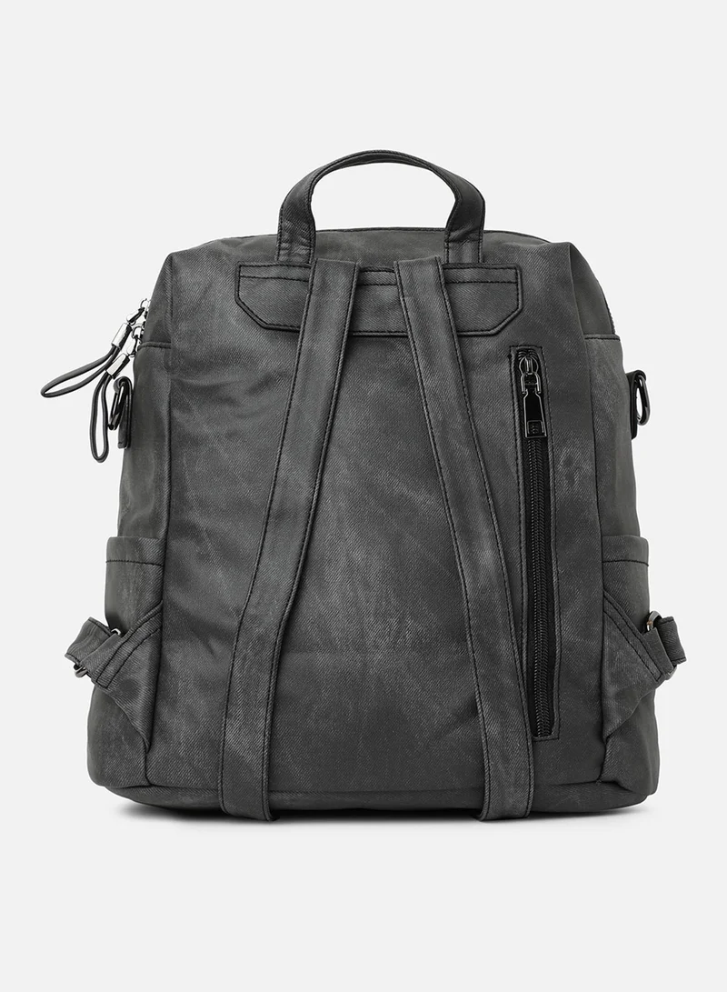 Haute Sauce  Shadow Scholar Black Backpack for Women | Best Price UAE