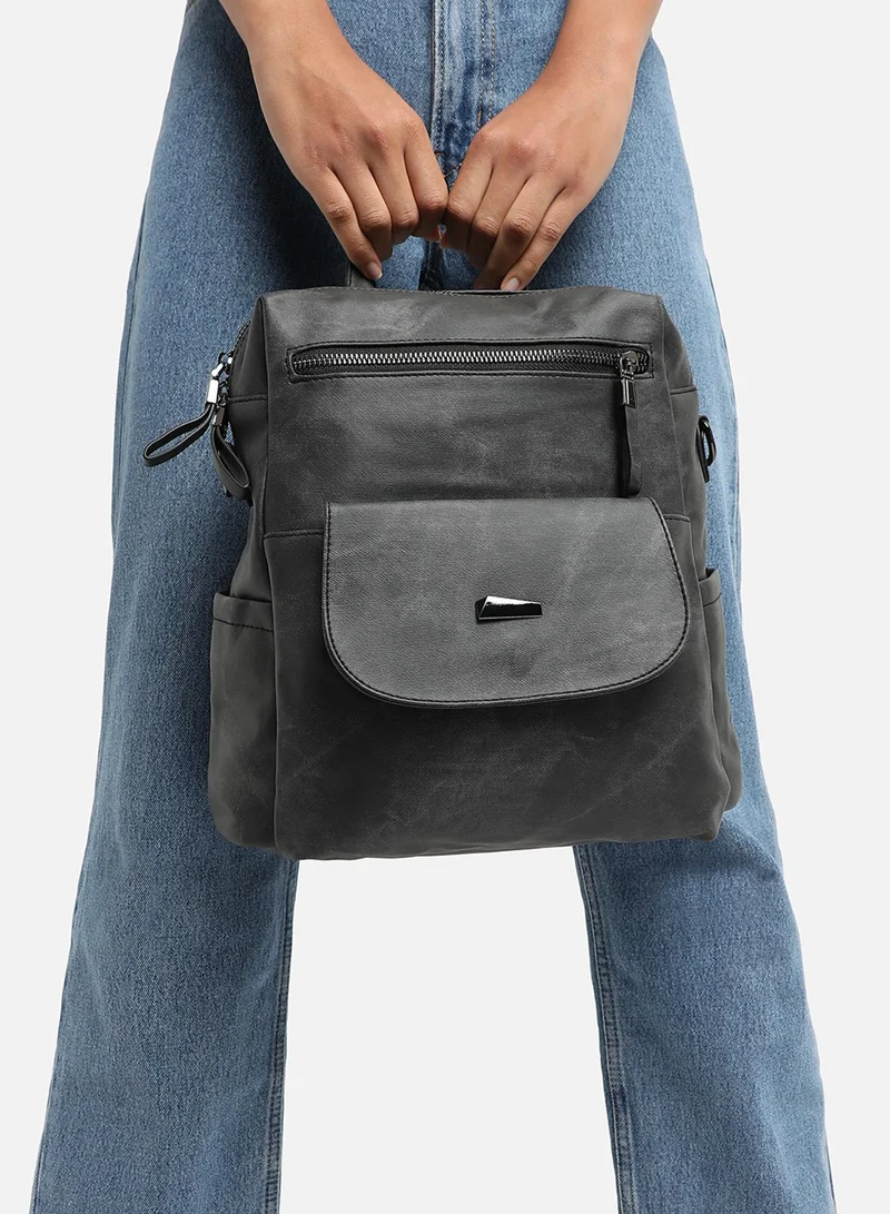 Haute Sauce  Shadow Scholar Black Backpack for Women | Best Price UAE