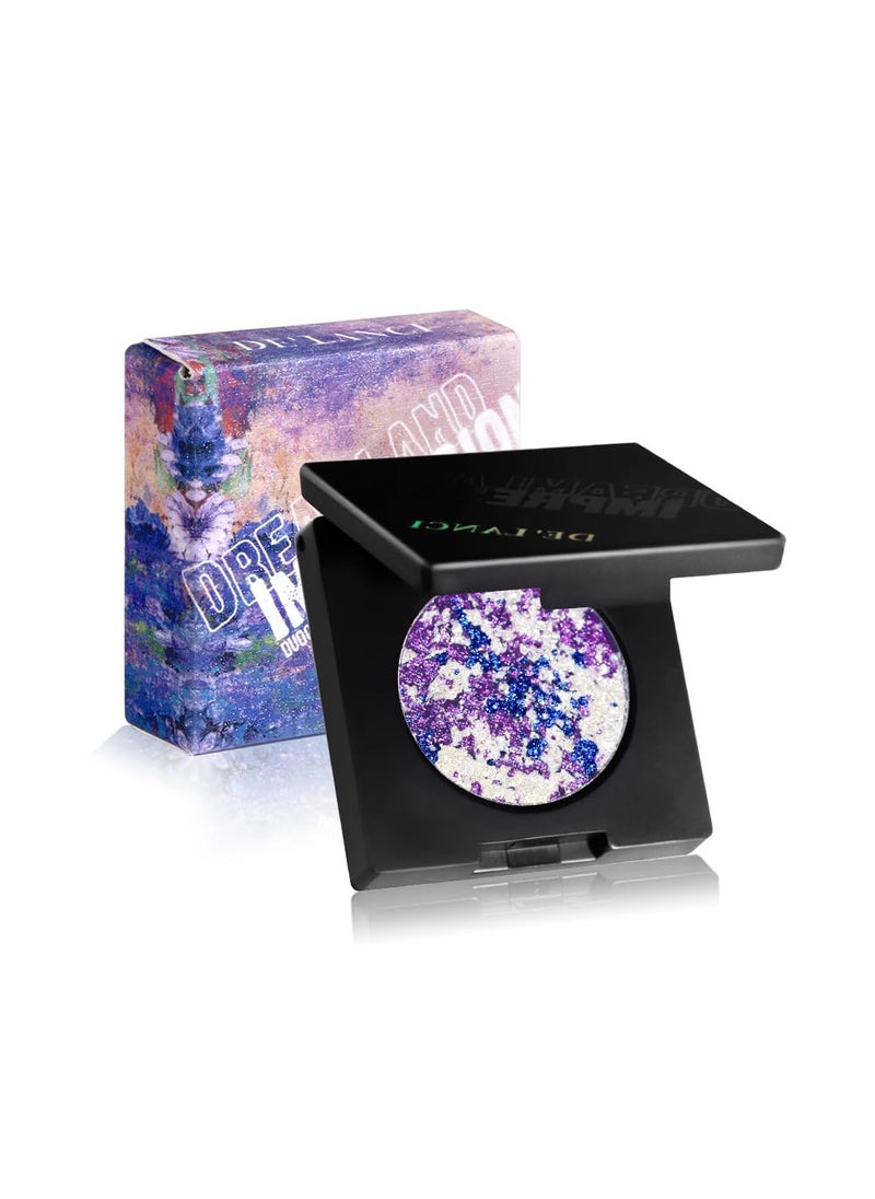 ecofavor - ecofavor Talc-Free Duochrome Multi-Chrome Eyeshadow - Metallic Silver to Light Purple | Highly Pigmented, Holographic Iridescent, Blendable & Luminous | Day-to-Night Eye Makeup,#6 - Image 1