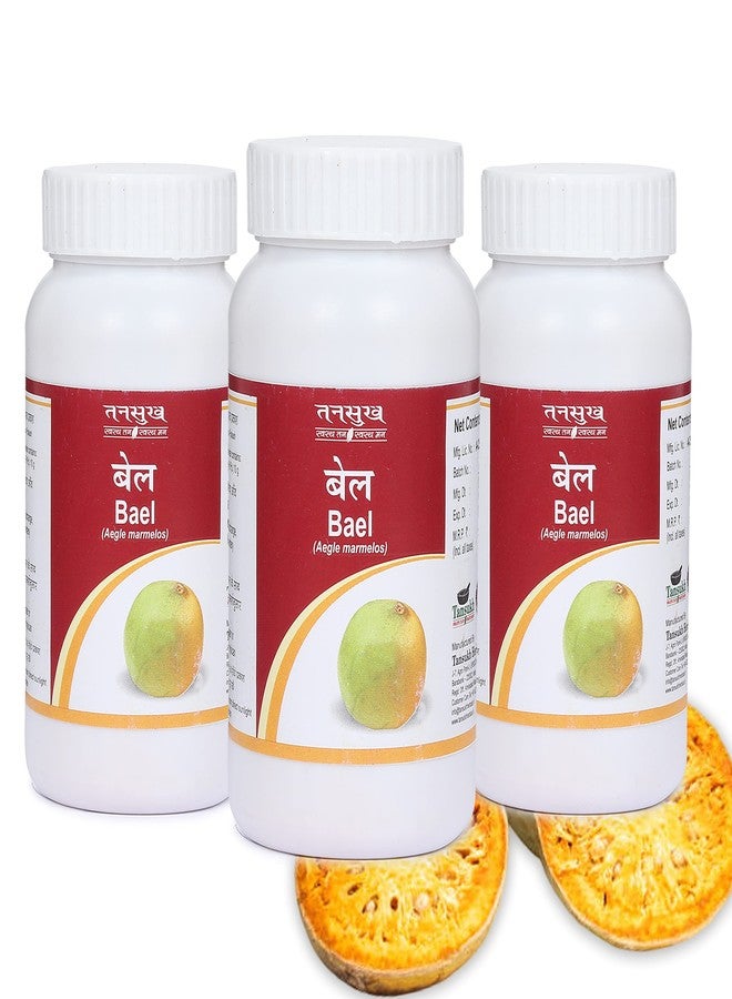 Tansukh Bael Churna Powder - Pack of 3 (100g Each) Bilva/Belgiri/Billa Fruit (Dry Powder/Churan) Wood Apple, Maredu Phalam | Supports Gut Health & Digestive Wellness | Antioxidant & Anti-Inflammatory - Image 1