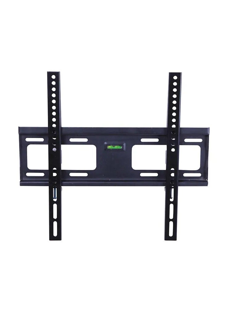 BEETEC Fixed TV Wall Mount Bracket for 32-60 Inch for Flat panel LED, LCD TVs up to 45 kg/99 lbs and up to 400x400 VESA, TV Wall Bracket with Slim 30mm Profile, Integrated Bubble Level, Black | TF-B4 - Image 1