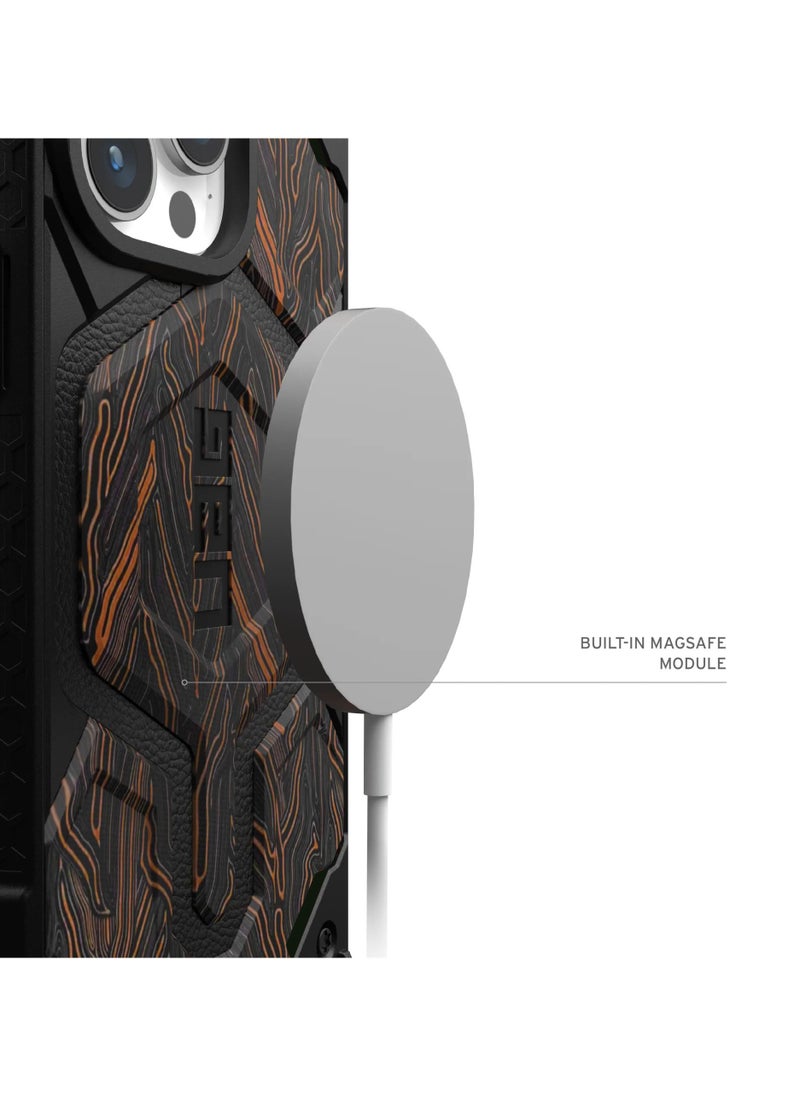 ICARLUS Carbon Cover for Apple iPhone 14 Pro Max Case Compatibility with MagSafe  - Image 2