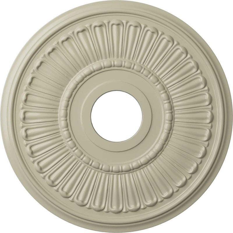 Ekena Millwork CM16MLCYF 16" x 3-5/8" x 3/4" Melonie Ceiling Medallion, Clear Yellow - Image 1
