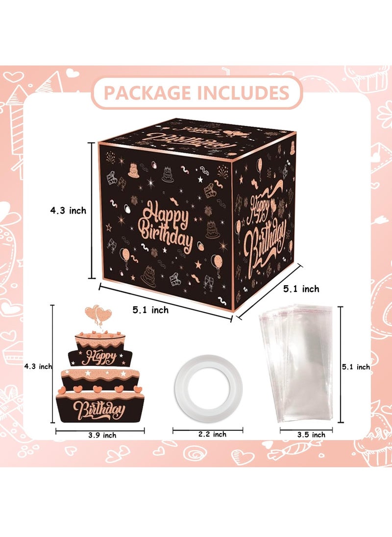 SYOSI - Birthday Money Box Cash Gift Pull Kit, Real Money Cake Pull Out System, Unique Soap Sash Saving Holder for Creative Cash Gifting, Ideal for Birthday Surprises - Image 1