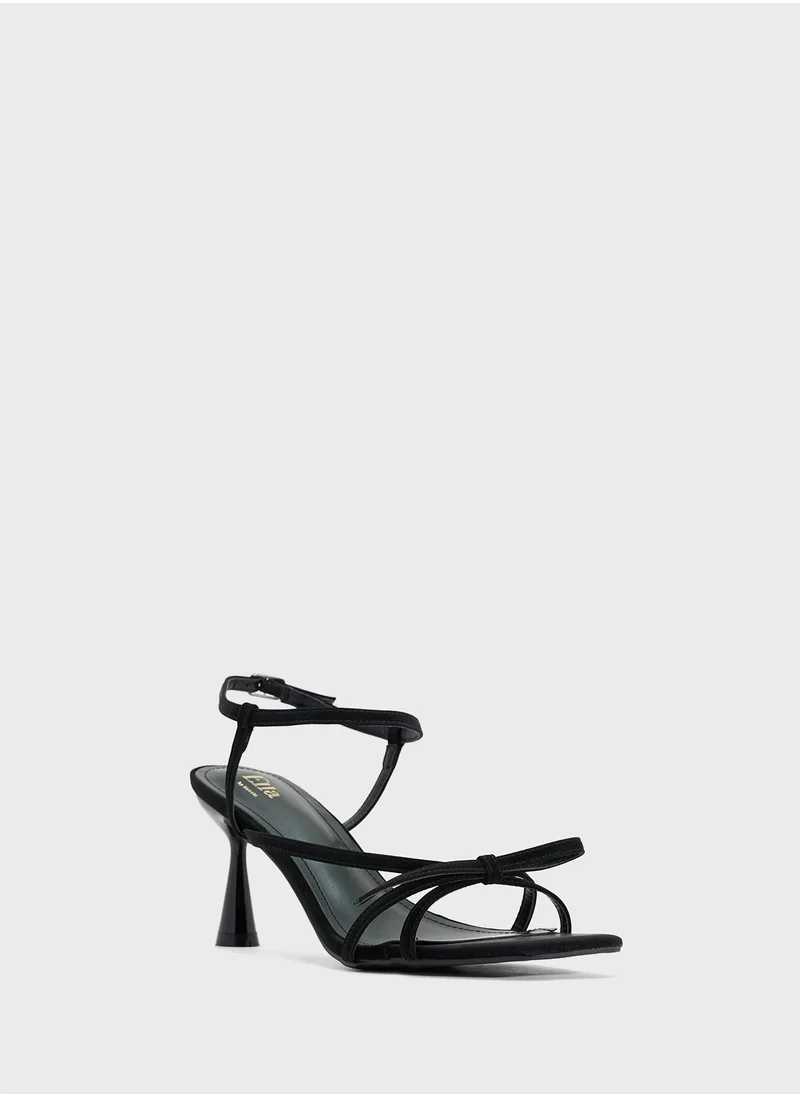 ELLA Heeled Sandal Wih Bow