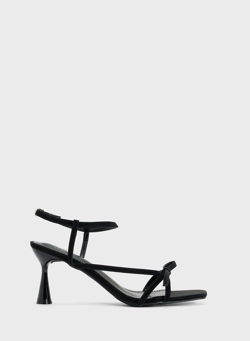 ELLA Heeled Sandal Wih Bow  - Image 1