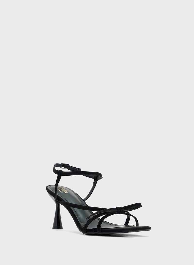ELLA Heeled Sandal Wih Bow  - Image 2