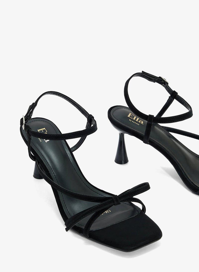 ايلا صندل بكعب مع فيونكة - Image 4