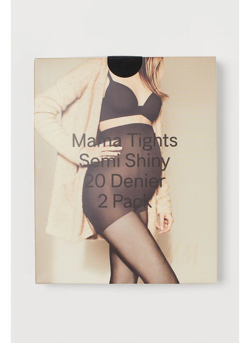 اتش اند ام Mama 2-Pack Tights