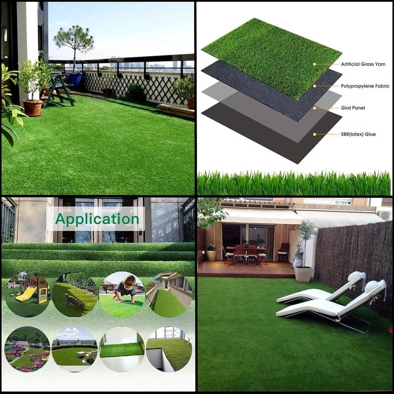 TJIKKO Artificial Grass Door Mat 1 x 3 Meter - Image 4