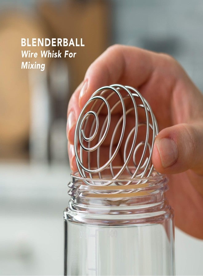 Whiskware Salad Dressing Shaker with BlenderBall Wire Whisk, Glass - Image 3