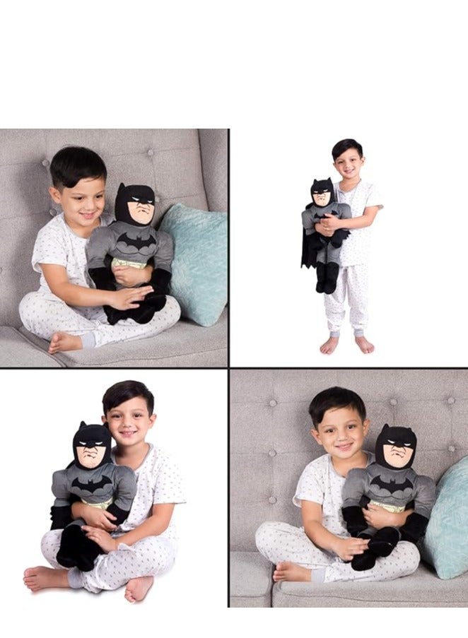 DURKU Kids Bedding Super Soft Plush Cuddle Pillow Buddy, Batman, 55 cm - Image 4