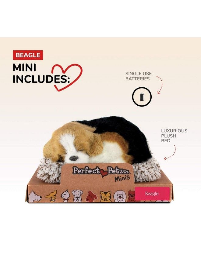 Perfect Petzzz - Mini Beagle Realistic Lifelike Stuffed Interactive Plush Toy Electronic Pets Companion Pet Puppy With 100% Synthetic Fur Perfect Petzzz - Image 1