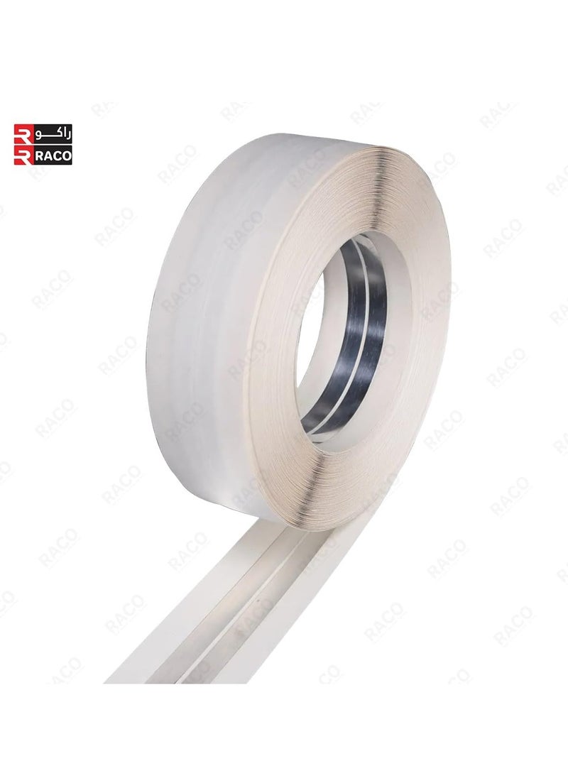 RACO Boral Reinforced Corner Drywall Tape Inside Outside Corner Tape Drywall Tape with Metal No Adhesive Side for Wall Crack Repair Tool 2” X 100 Ft. Length Made in France  - Image 2