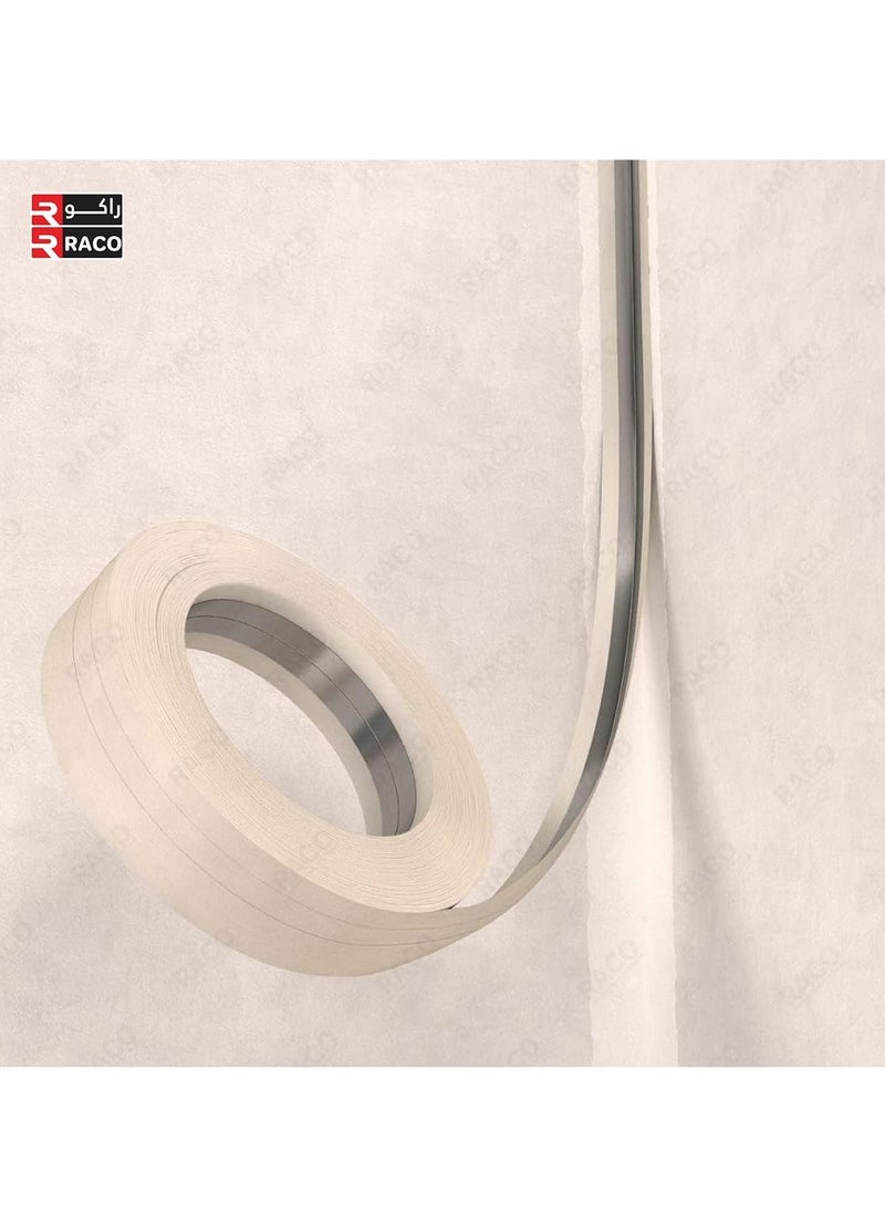 RACO Boral Reinforced Corner Drywall Tape Inside Outside Corner Tape Drywall Tape with Metal No Adhesive Side for Wall Crack Repair Tool 2” X 100 Ft. Length Made in France  - Image 5