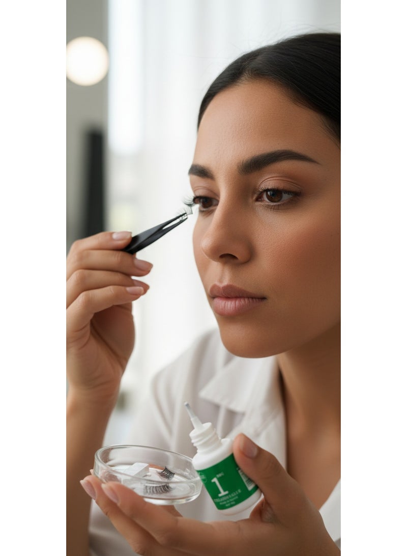 إليت غراء تمديد الرموش الدائم في ثانية واحدة - سريع الجفاف، تركيبة كورية احترافية (10 غرام) - Image 2