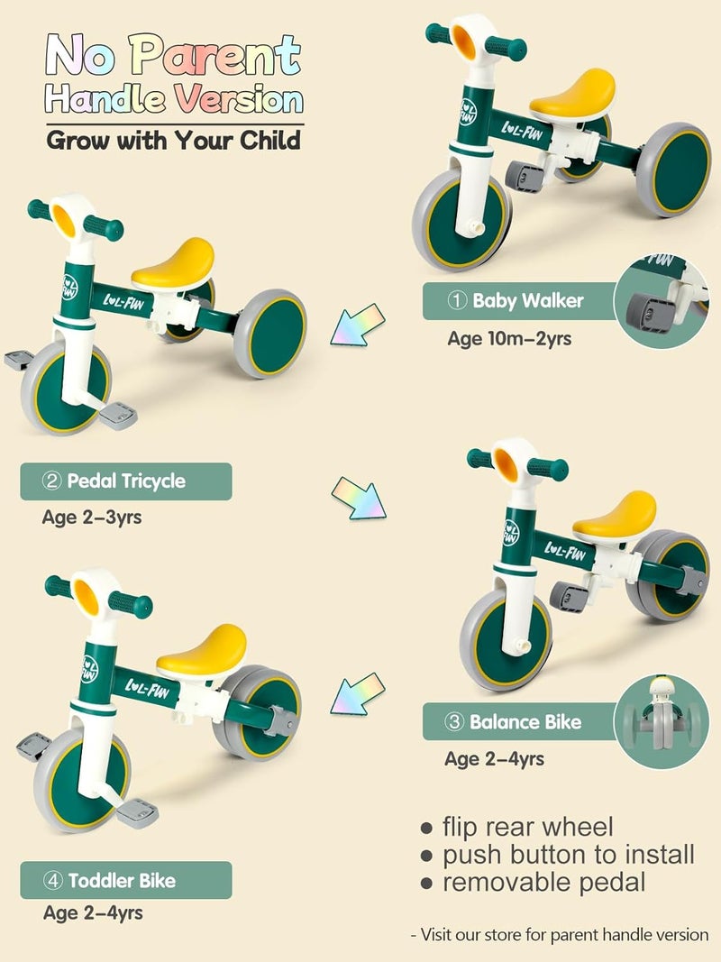 LOL-FUN 4 in 1 Toddler Balance Bike - Image 2