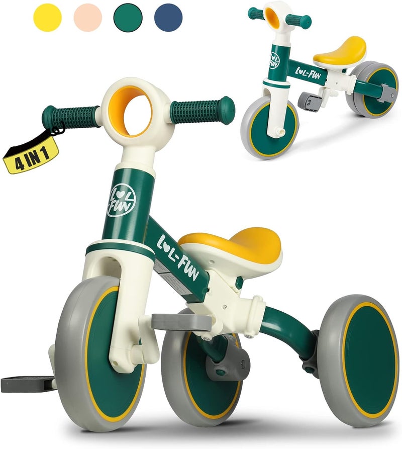 LOL-FUN 4 in 1 Toddler Balance Bike - Image 1