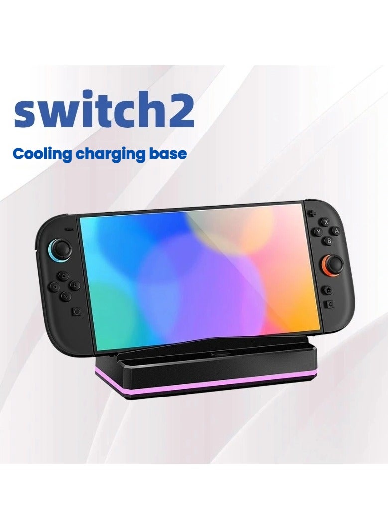 General Switch2 console charging dock Switch2 game console radiator charger for a convenient gaming experience  - Image 1