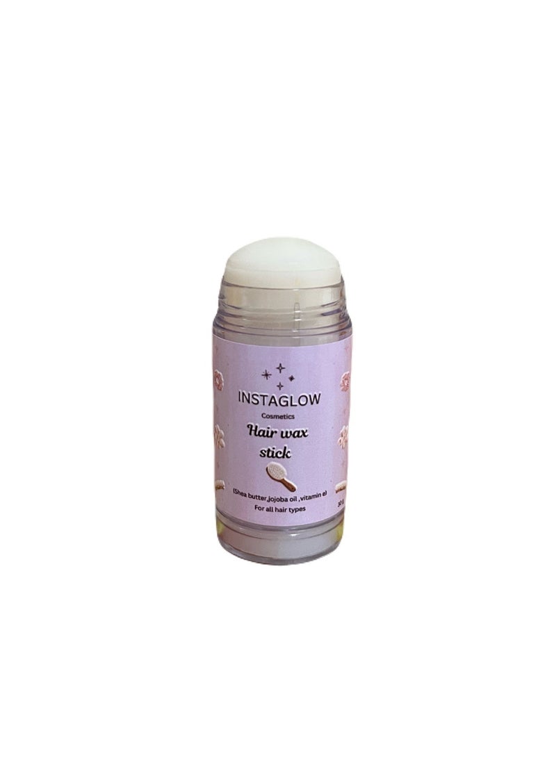 INSTAGLOW Hair Wax Stick 30g Strong Hold - Baby Hair Styling - Anti Frizz - Smooth Finish - Non Greasy - Image 2