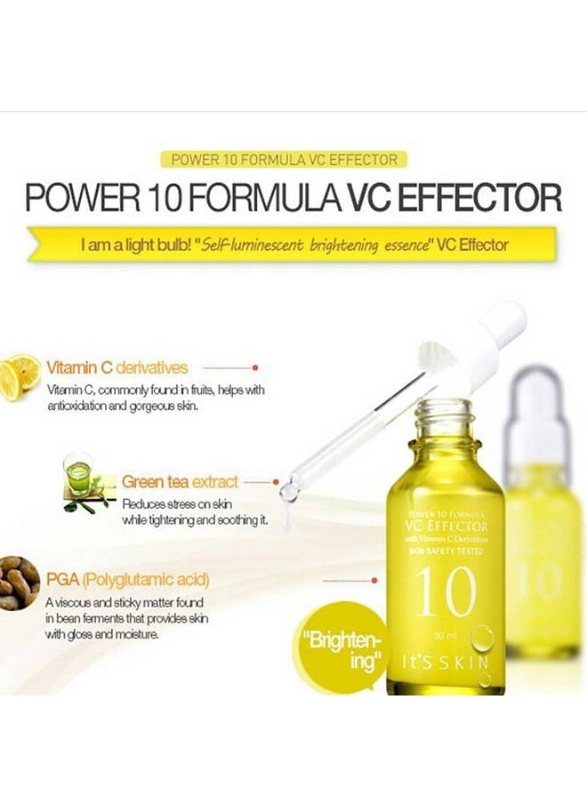 Power 10 Formula Vc Effector Ampoule Serum 30Ml- Vitamin C & Green Tea Extract Freckles And Blemishes - Moisturizing Serum