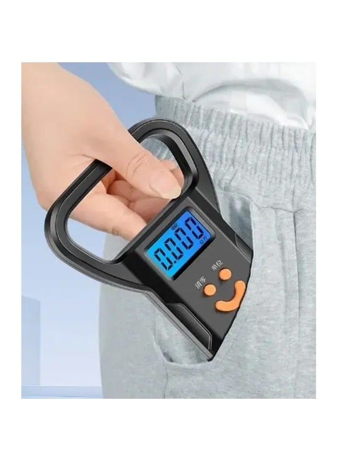 Generic - Mini Hanging Scale Household Electronic Scale Cartoon smiley Face , Portable Luggage Scale , 30kg Weight Capacity, with Digital LCD Display and 3 Button for Simple Control, Lightweight Design for Measuring Baggage Weight Before Travel Suitable for Air Travel and Flights - Image 1