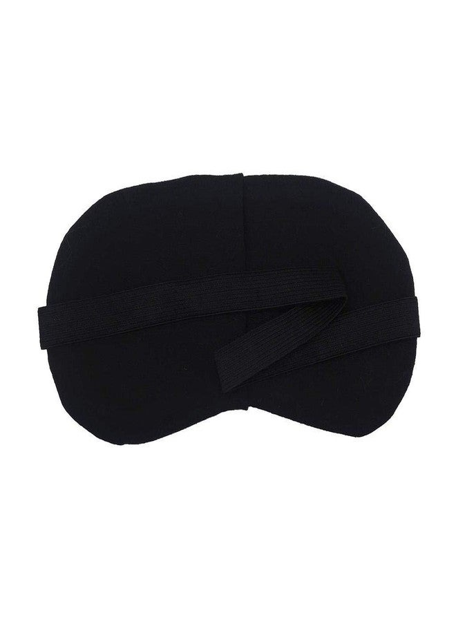 SIOPAWORLD Eye Mask for Sleeping with Cooling Ice Gel Pad Relaxing Patches, Sleeping Cool Mask Blind Fold for Travelling For Insomnia, Meditation, Dark Circles, Puffy/Dry Eyes, Redness - Black - Image 5