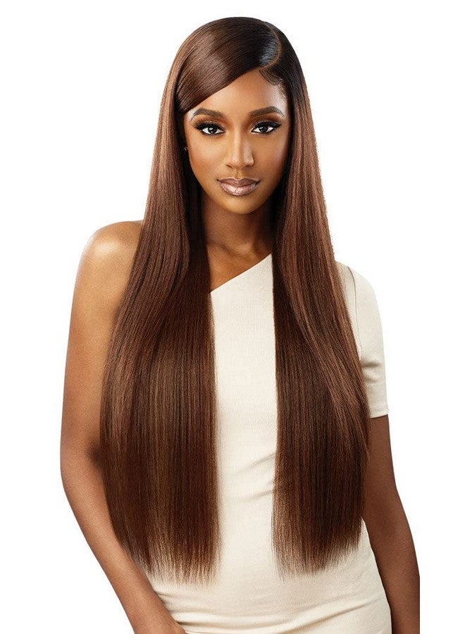 Outre Lace Wigs Sleeklay Part Deep C Lace Part Flat Lace Finish Darby (3Drffambl) - Image 2