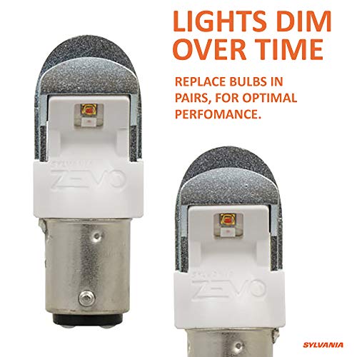 Sylvania سيلفانيا - 2357 زيفو لمبة LED برتقالية - لمبة LED ساطعة، مثالية لأضواء الحديقة والدوران (تحتوي على 2 لمبة) - Image 2