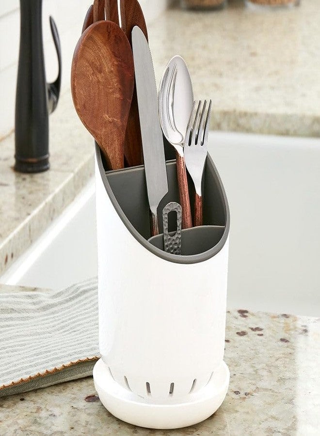 The Lakeside Collection Cutlery Holder with Drip Tray - Image 1