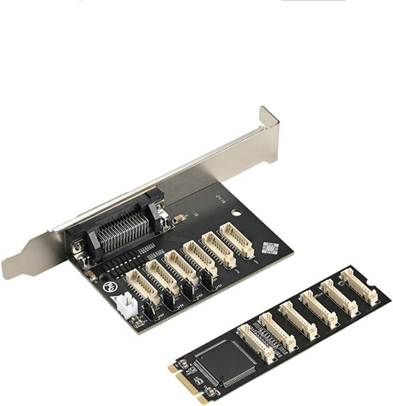 (B+M to 4port 232+Single Parallel Port Card for Desktop Expansion Card for Improve Connectivities Port Expansion - Image 4