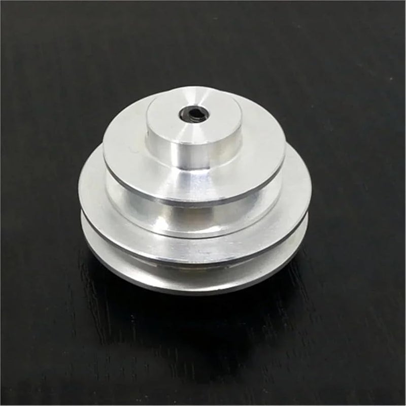 Zyaobei Aluminum Alloy V Groove Timing Pulley 58mm Out Diameter 6mm Bore For Motor Lathe Drilling Machine - Image 4