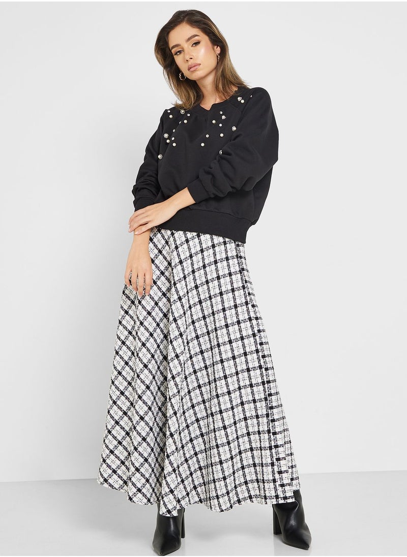 ONLY Embellished Sweatshirt  - Image 4