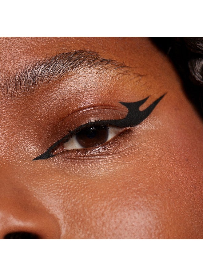 3INA Makeup Vegan Cruelty Free The 24H Pen Eyeliner 900 Black 24H Longwearing Formula Intense Black Highly Pigmented Color Ultra Precise Fine Tip - Image 3