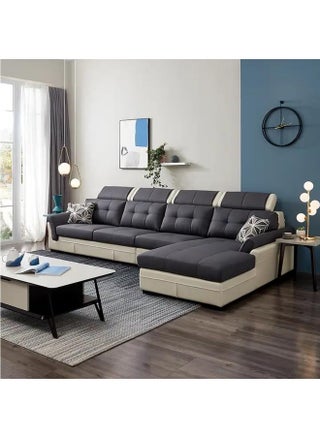 Modern Design Sofa Set Living Room Furniture Fabric Couch (Left, L Shape 4 Seater) - pzsku/ZB6B793D66CE976A4A8D0Z/45/_/1725442649/7156aa57-dfa0-46e7-a511-7a4a9d93e547