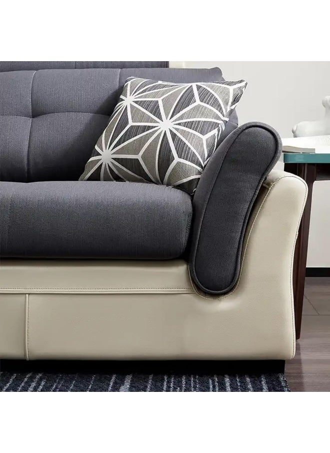 Modern Design Sofa Set Living Room Furniture Fabric Couch (Left, L Shape 4 Seater)