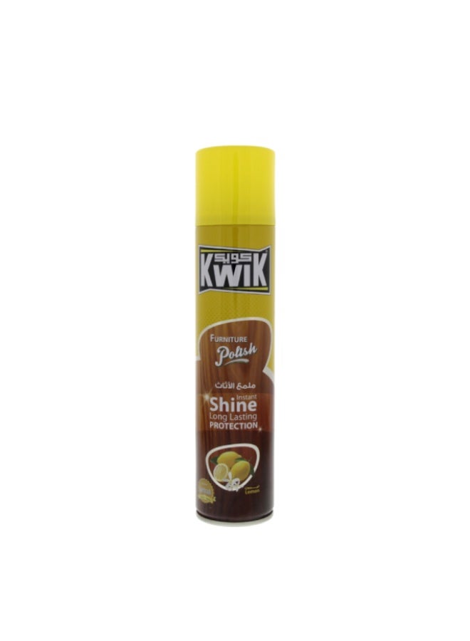 Furniture Polish, Lemon - 300ml, Kuwait
