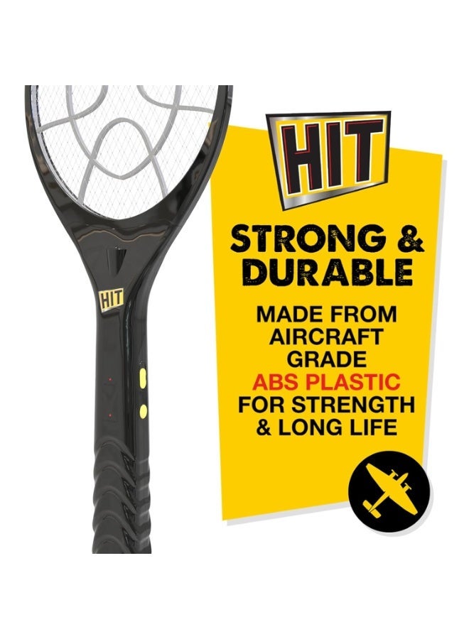 HIT Anti Mosquito Racquet Rechargeable Insect Killer Bat with LED Light - Image 3