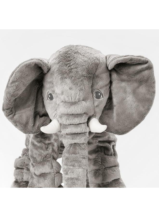 Zaboon - Soft Toy, Elephant/Grey - Image 1