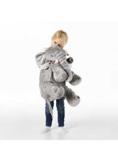 Zaboon Soft Toy, Elephant/Grey  - Image 3