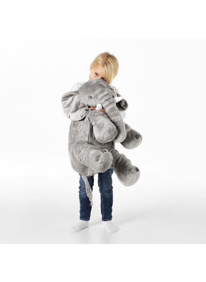 Zaboon - Soft Toy, Elephant/Grey - Image 1