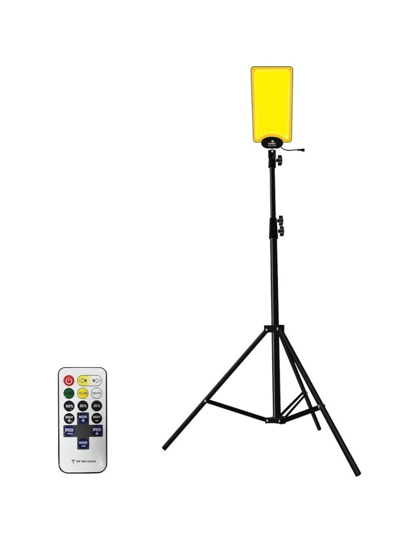 كونبيكس ضوء تخييم LED 360 درجة، ضوء خارجي مع حامل ثلاثي تلسكوبي 1000 وات 96000LM وجهاز تحكم عن بعد لصيد الأسماك والحديقة وإصلاح السيارات في حالات الطوارئ 1000 وات 342 LED - Image 2