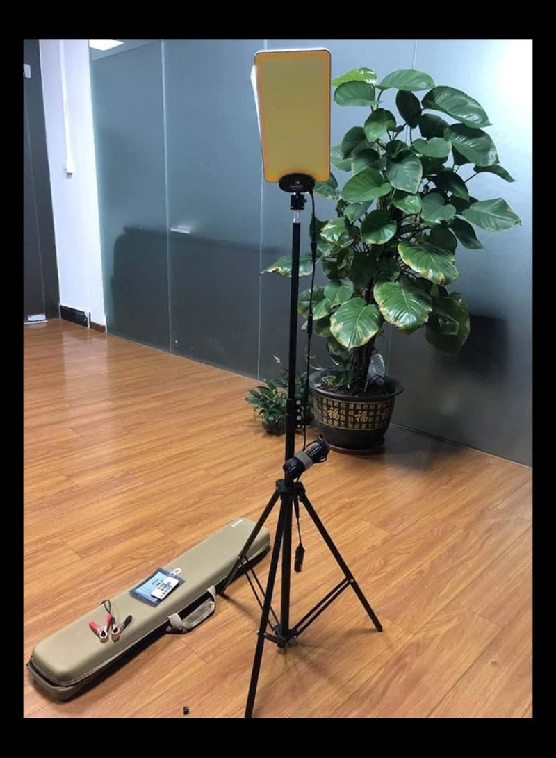 كونبيكس ضوء تخييم LED 360 درجة، ضوء خارجي مع حامل ثلاثي تلسكوبي 1000 وات 96000LM وجهاز تحكم عن بعد لصيد الأسماك والحديقة وإصلاح السيارات في حالات الطوارئ 1000 وات 342 LED - Image 4