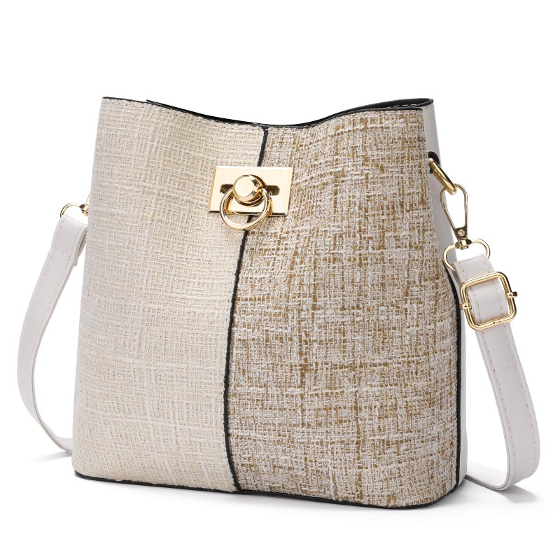 GAEKEAO Crossbody Purses for Women Vegan Leather Bucket Bags Trendy Ladies Handbag Shoulder Purse Multi Pockets Summer 2026 - Image 1